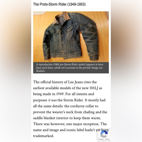 LEE super distressed vintage “storm rider” jacket - Picture 14 of 16